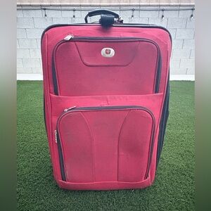 SwissGear Swiss Gear  Softside 21” Expandable Luggage Red Carry-On